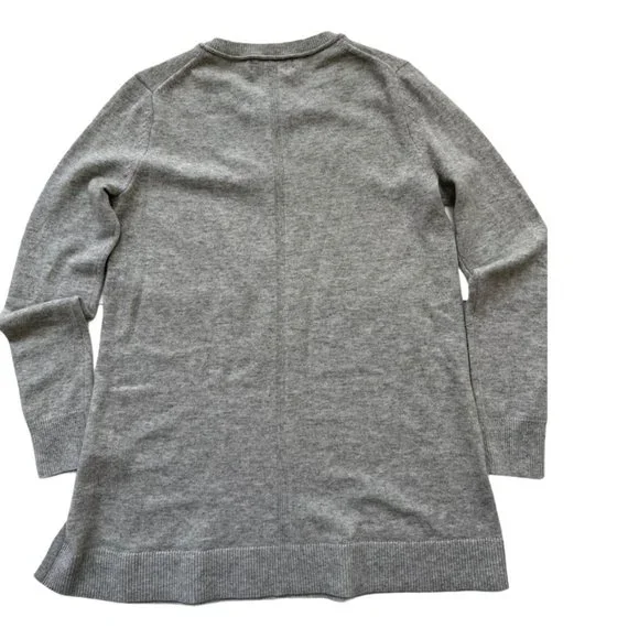 Banana Republic Cashmere Blend Tunic Gray Sweater - Picture 5 of 10